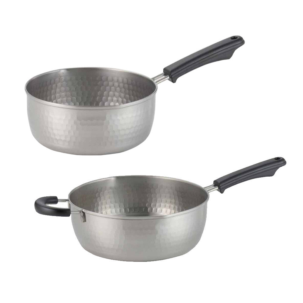 日本製 吉川 味壱 不銹鋼雪平鍋︱20CM 24CM IH爐 不鏽鋼鍋