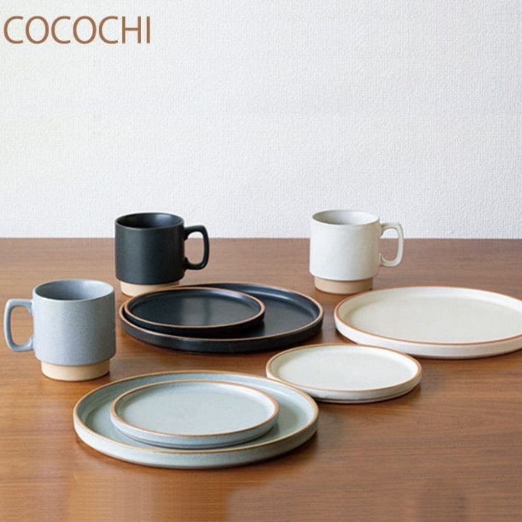 日本製 Tojiki Tonya 美濃燒 咖啡廳系列 | 圓盤 點心盤 馬克杯 蛋糕盤 平盤