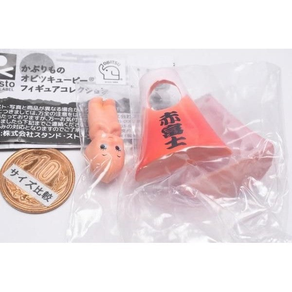 日本 Standstones 變裝Q比公仔 扭蛋 模型 招財貓 OBITSU 富士山 招財貓 櫻花