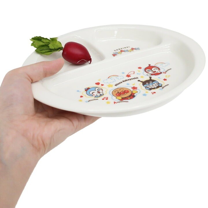 日本製 金正陶器 麵包超人陶瓷餐具 | 雙耳碗 分隔餐盤 兒童餐盤 湯匙 可微波