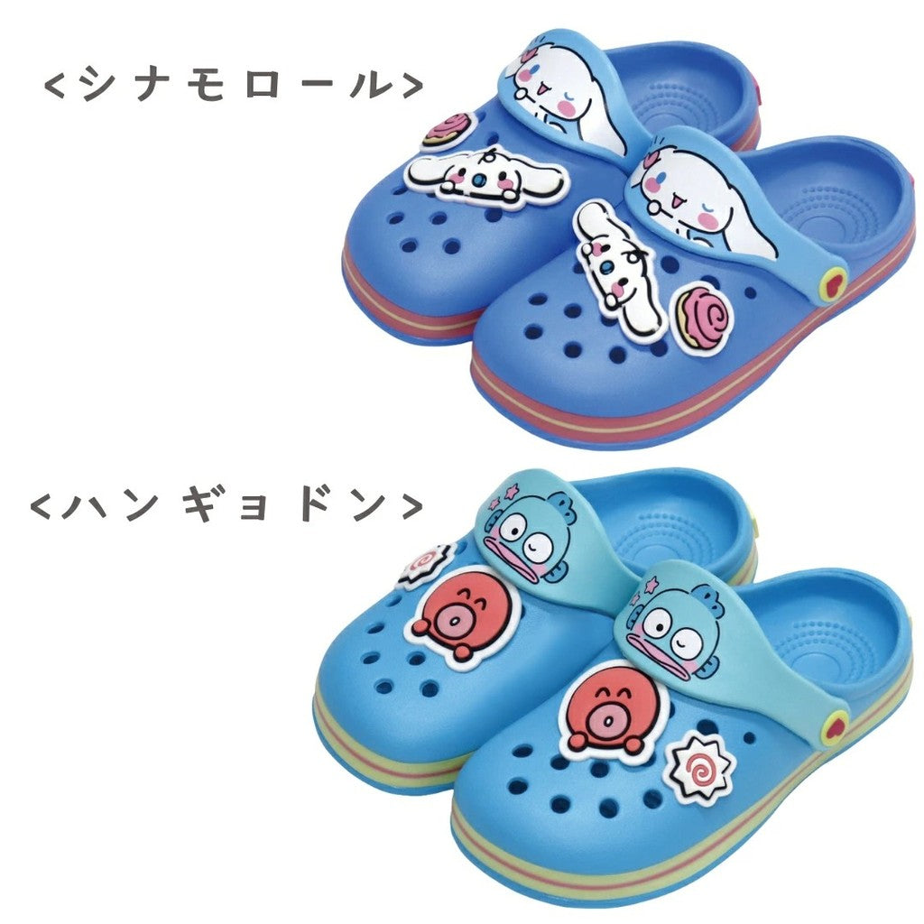 日本 三麗鷗 EVA 兒童涼鞋 S-L | 輕量防滑 庫洛米 大耳狗 人魚漢頓 洞洞鞋