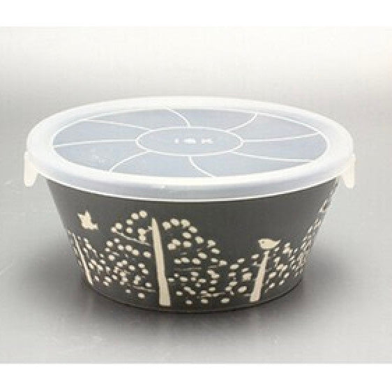 日本製︱美濃燒 陶瓷保鮮碗︱北歐風 飯碗 湯碗 微波碗 沙拉碗