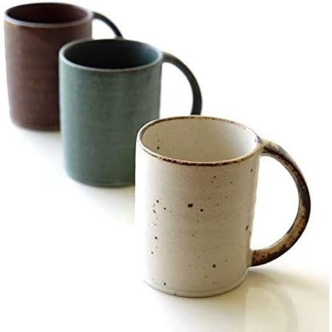 日本製 美濃燒 粉引白瓷咖啡杯 220ml | 馬克杯 簡約 白瓷杯子 手感陶杯