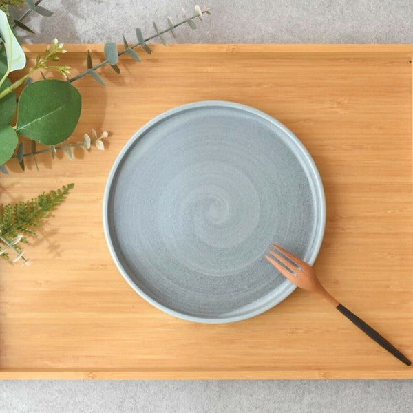 日本製 美濃燒 ECRU 北歐風淺盤 | 圓形淺盤 平盤 蛋糕盤 早午餐盤 西餐盤