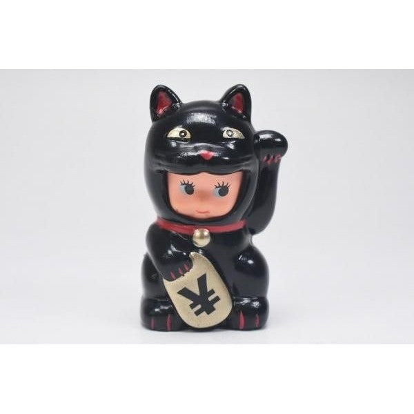 日本 Standstones 變裝Q比公仔 扭蛋 模型 招財貓 OBITSU 富士山 招財貓 櫻花