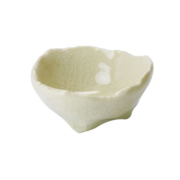 日本製 美濃燒 不規則三腳小碟 | 銀河系小碟 陶瓷醬料碟 小菜碟 裝飾盤 飾品盤