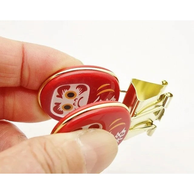 達摩夾子︱合格 必勝 書夾 長尾夾 文件夾 日本文具