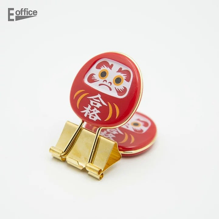 達摩夾子︱合格 必勝 書夾 長尾夾 文件夾 日本文具