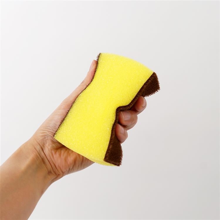 日本 Loft 蜂蜜蛋糕造型海綿刷4入 造型洗碗海綿 菜瓜布 清潔海綿