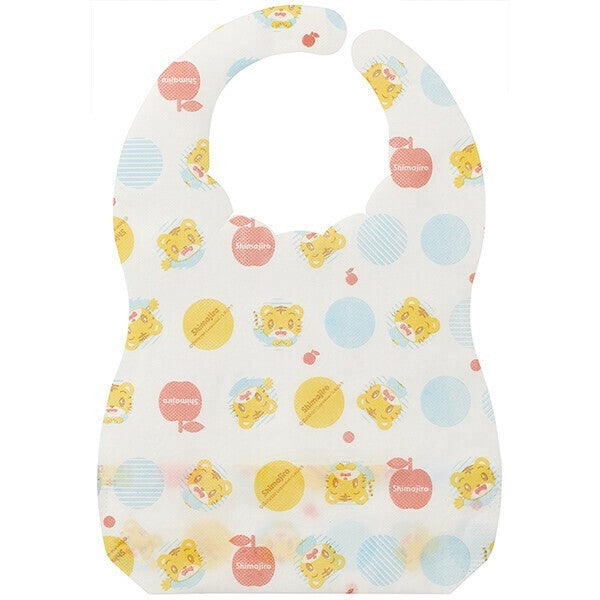 日本 Skater 拋棄式嬰兒圍兜10入 | 一次性圍兜 免洗圍兜 巧虎圍兜 恐龍 維尼