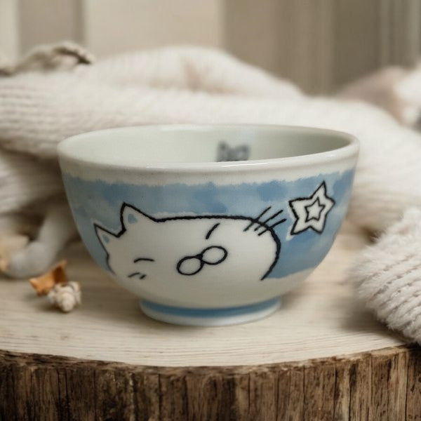 日本製 美濃燒貓咪輕量碗 | 陶瓷碗 輕量碗 日式食器