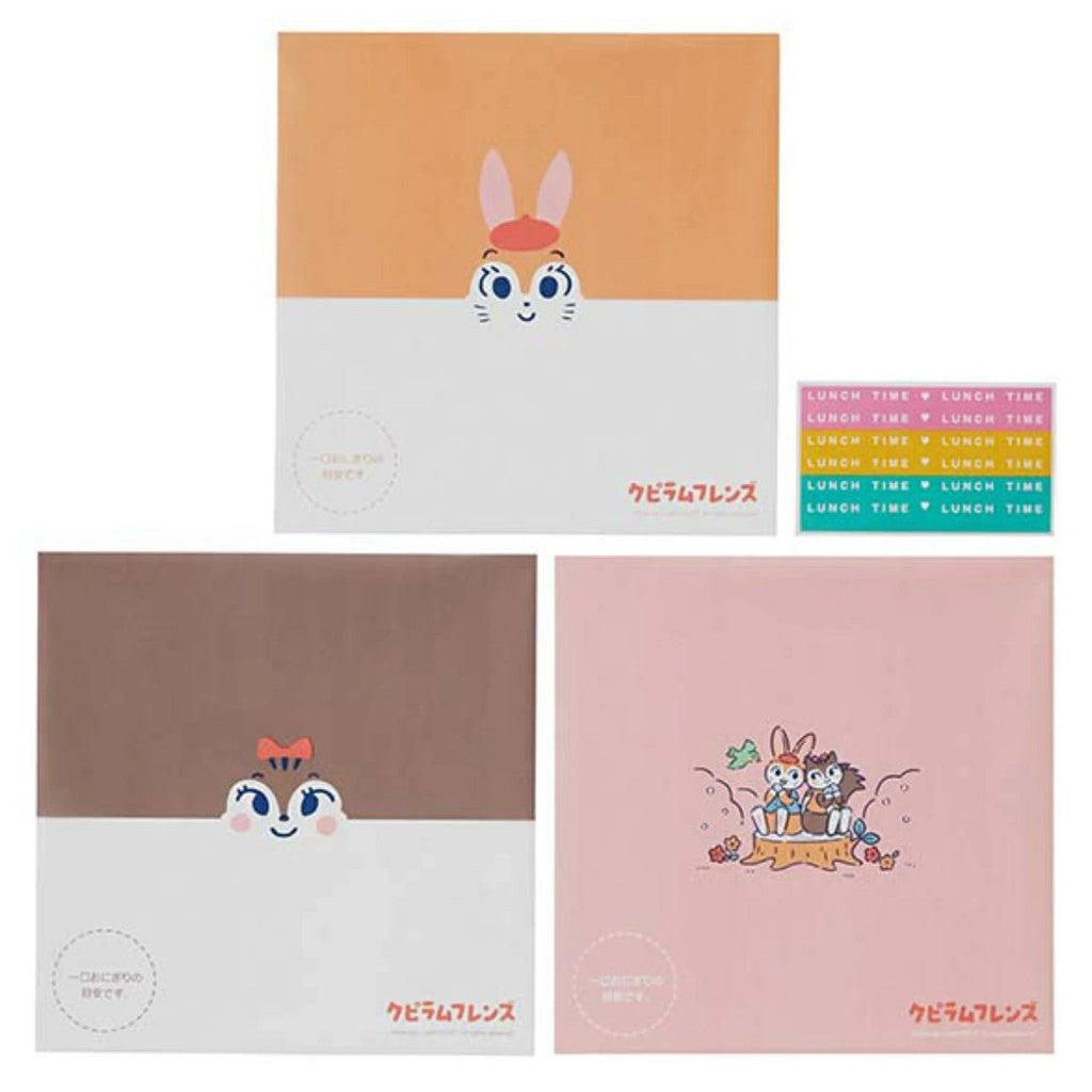 飯糰包裝袋 抗菌片︱Cupiram Friends 松鼠