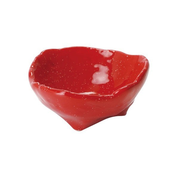 日本製 美濃燒 不規則三腳小碟 | 銀河系小碟 陶瓷醬料碟 小菜碟 裝飾盤 飾品盤