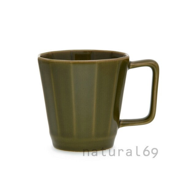 日本製 波佐見燒 重山陶器 12邊形馬克杯 | 茶杯 水杯 咖啡杯