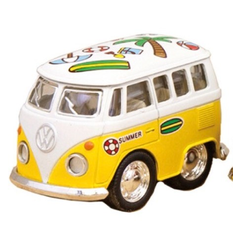 日本 福斯夏威夷小汽車模型 | 福斯 模型車 夏威夷 VW福斯 玩具車 復古車