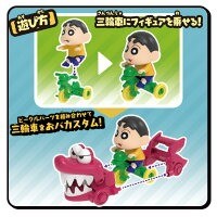 日本 BANDAI 萬代 蠟筆小新角色造型車P2 扭蛋 小新 阿呆 蠟筆小新