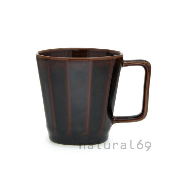 日本製 波佐見燒 重山陶器 12邊形馬克杯 | 茶杯 水杯 咖啡杯