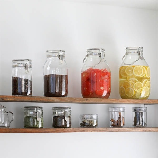 日本製 星硝 SEISHO 1L/2L/3L/4L梅酒醃漬罐 | 梅酒罐 玻璃儲物 提把玻璃罐