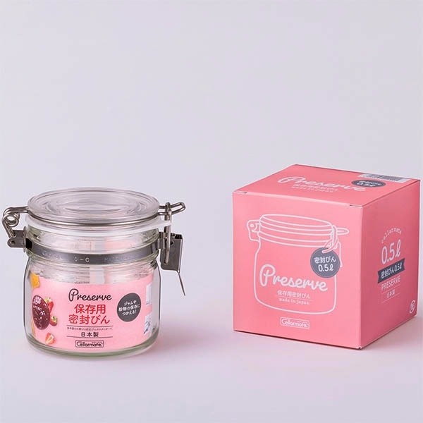 日本製 星硝 SEISHO 1L/2L/3L/4L梅酒醃漬罐 | 梅酒罐 玻璃儲物 提把玻璃罐