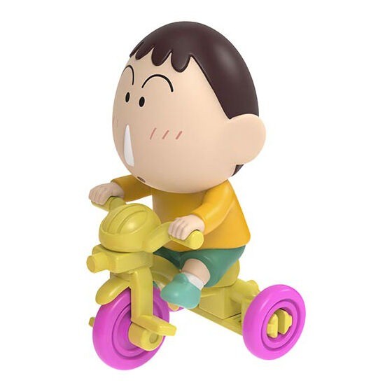 日本 BANDAI 萬代 蠟筆小新角色造型車P2 扭蛋 小新 阿呆 蠟筆小新