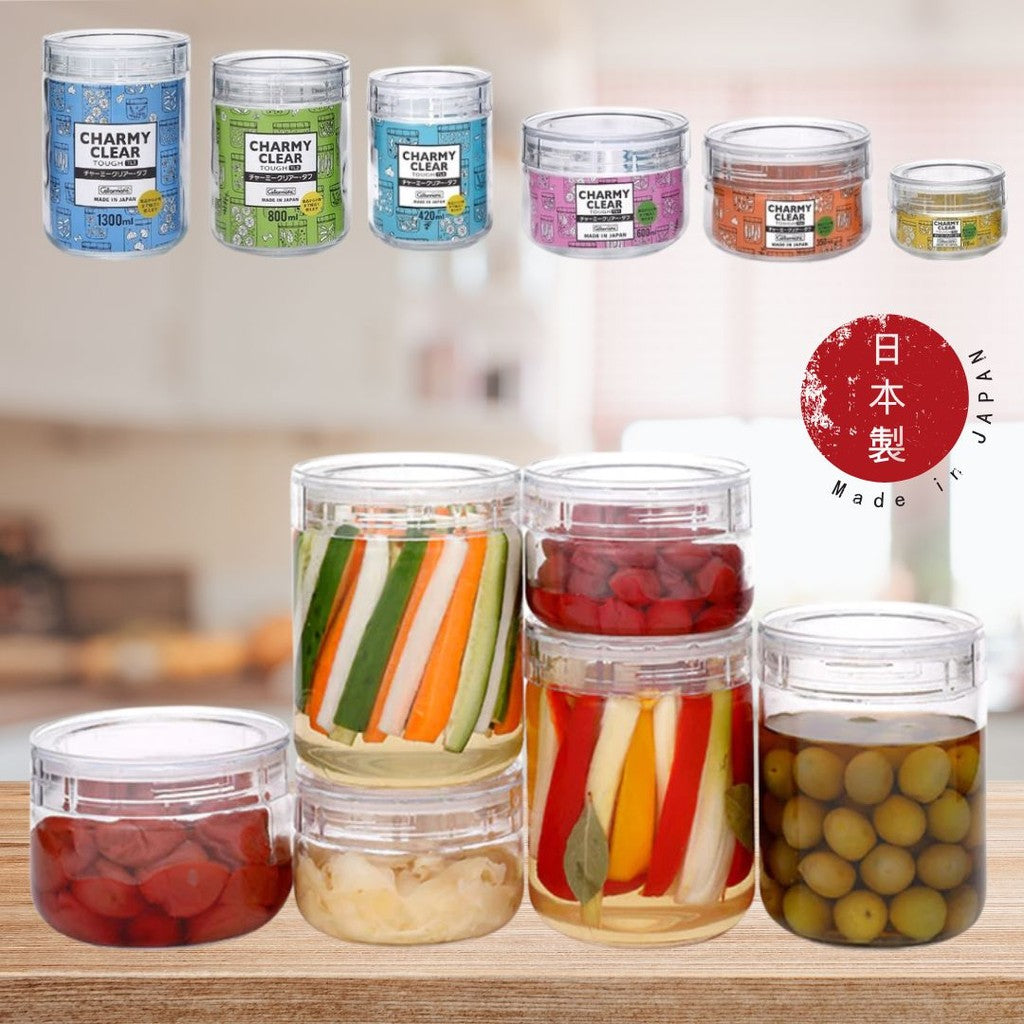 日本製 星硝 SEISHO Charmy Clear 密封罐 | 梅酒 醃漬 儲存收納 保鮮罐