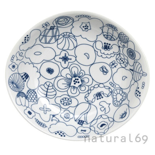 日本製 natural69 波佐見燒 CurryPasta 橢圓深盤 | 多功能餐盤 咖哩盤