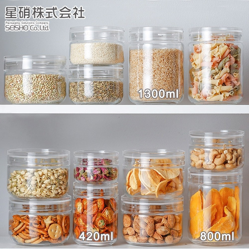 日本製 星硝 SEISHO Charmy Clear 密封罐 | 梅酒 醃漬 儲存收納 保鮮罐