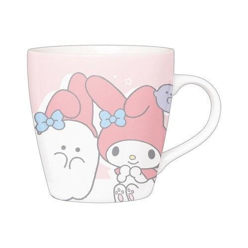 日本 三麗鷗 Sanrio x Obakane 幽靈造型陶瓷馬克杯|帕恰狗 大耳狗 美樂蒂 酷洛米