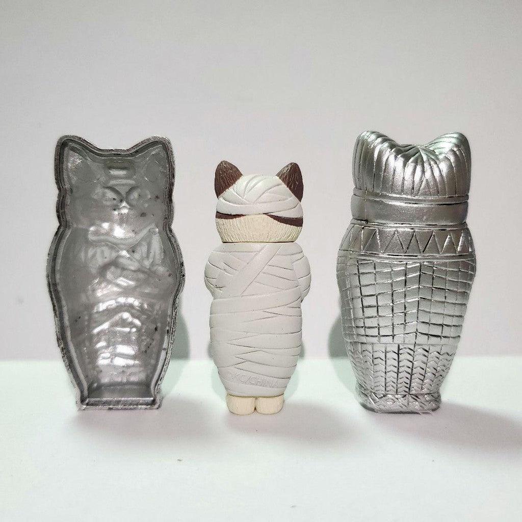 日本 KITAN CLUB 木乃伊貓貓 扭蛋 轉蛋|貓咪扭蛋 貓咪公仔 動物公仔