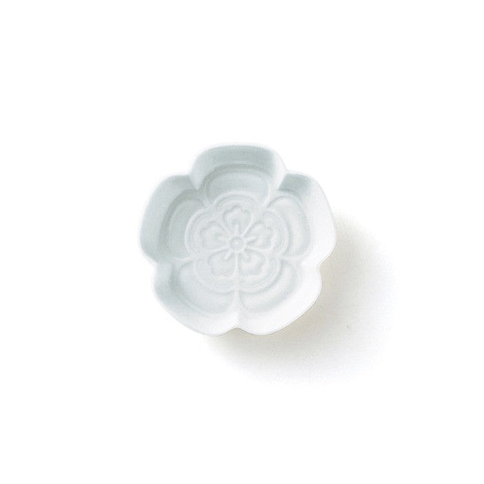 日本製 美濃燒 Miyama 深山 gaku 立體刻紋小碟 | 醬料碟 小菜碟 醬油碟