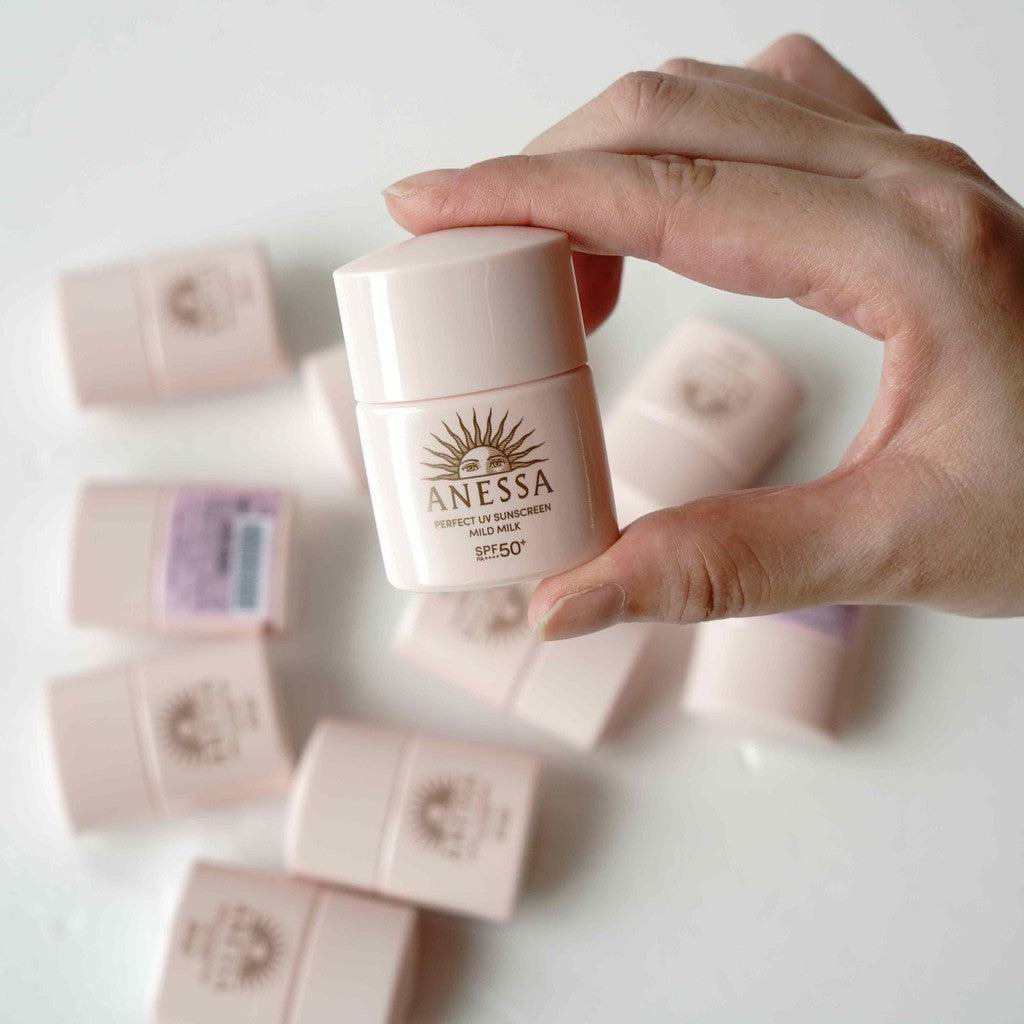 資生堂 SHISEIDO 安耐曬 輕親柔光敏感肌防曬露 12ml|專櫃小樣 臉部防曬 身體防曬 兒童防曬