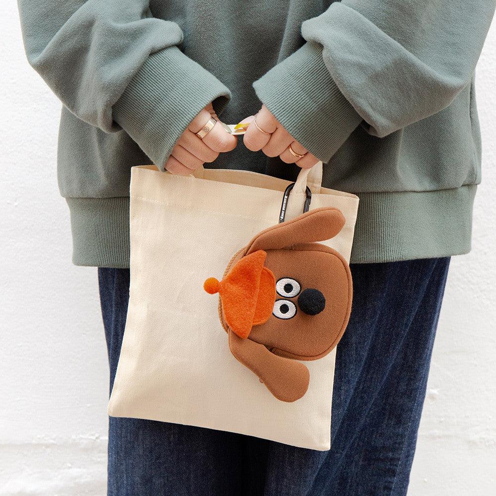 韓國 Romane MonagustA 狗狗查理 收納包 零錢包 小物包