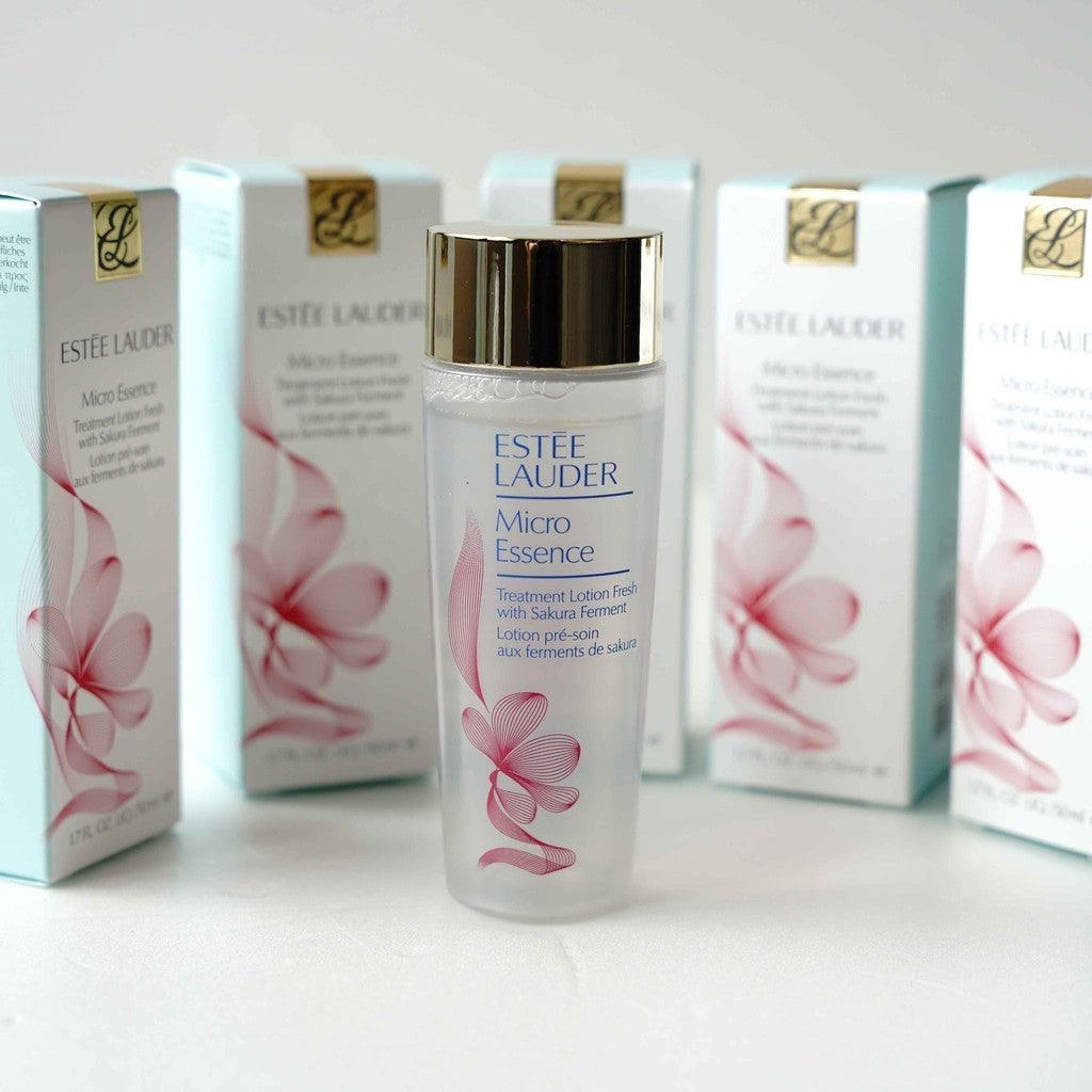 雅詩蘭黛 Estee Lauder 微分子肌底原生露 櫻花輕盈版 50ml|專櫃小樣 控油化妝水