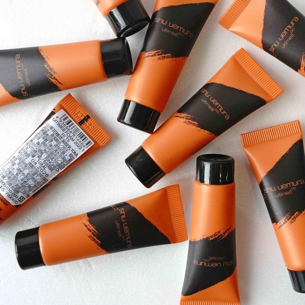 植村秀shu uemura 山茶花精萃潔顏乳 10ml|乾肌 混合偏乾肌膚 洗面乳 專櫃小樣