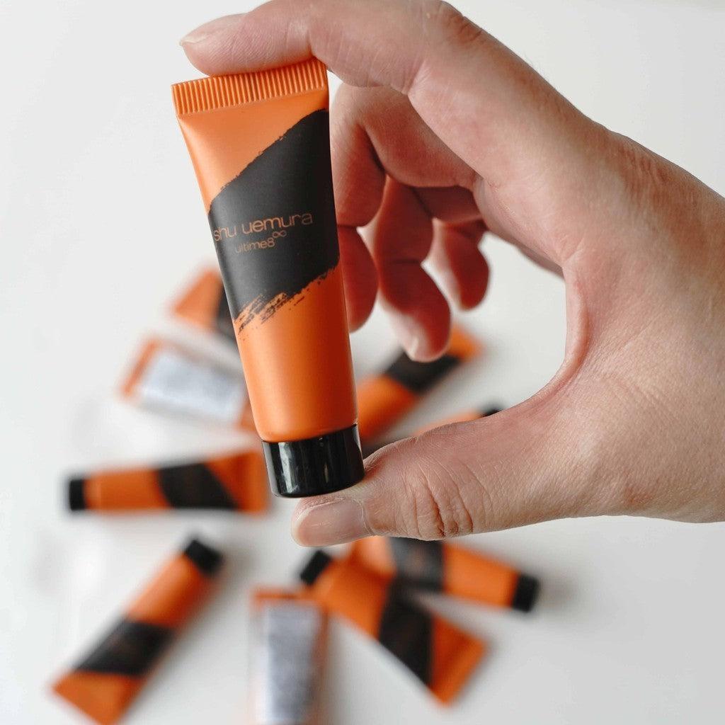 植村秀shu uemura 山茶花精萃潔顏乳 10ml|乾肌 混合偏乾肌膚 洗面乳 專櫃小樣