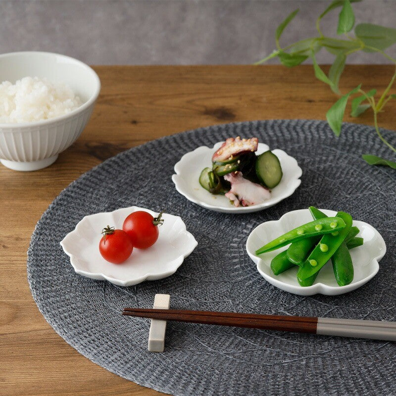 日本製 美濃燒 Miyama 深山 gaku 立體刻紋小碟 | 醬料碟 小菜碟 醬油碟