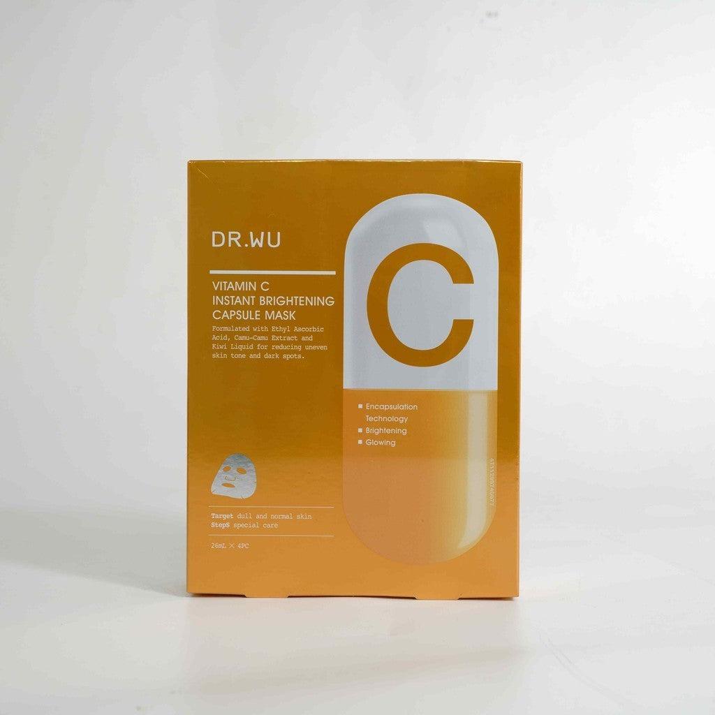 醫美 DR.WU 維他命C瞬效亮白膠囊面膜 26ml 4片|美白面膜 保濕面膜
