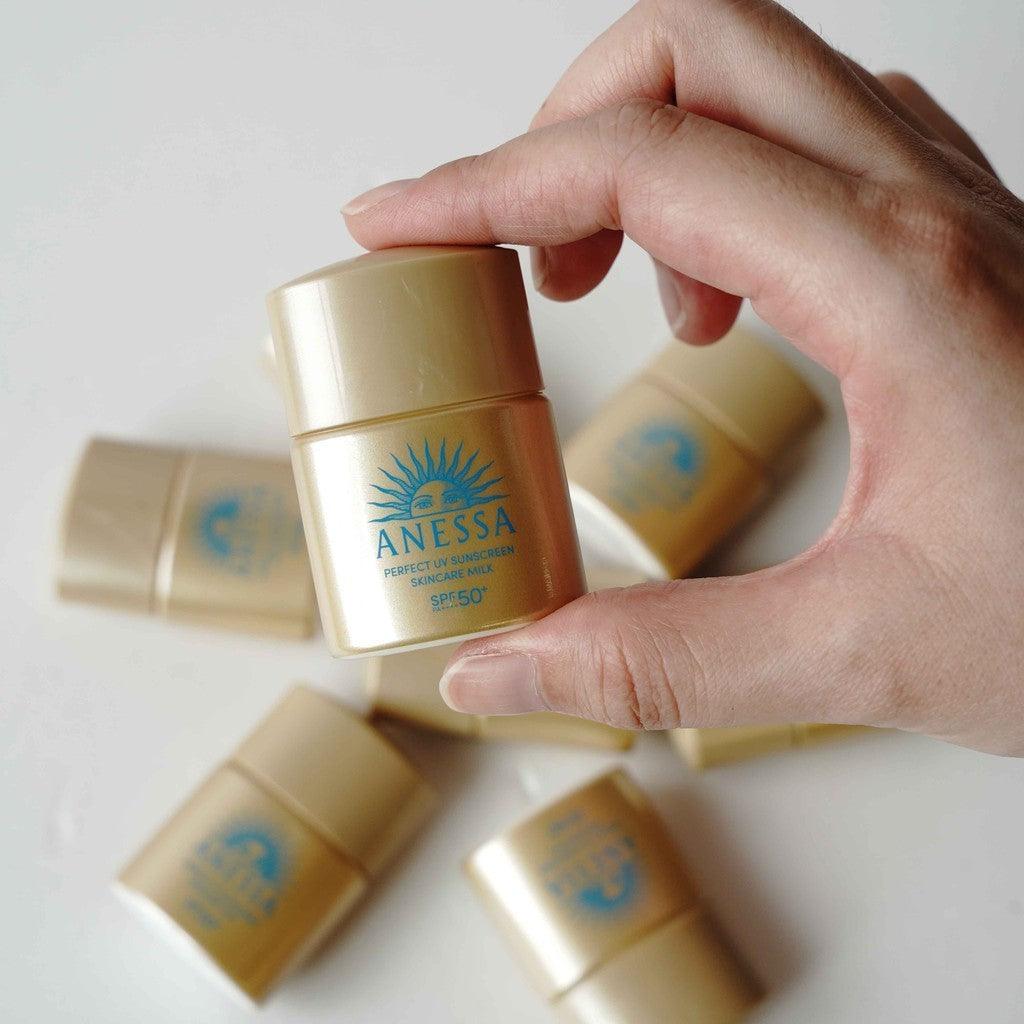 資生堂 SHISEIDO 安耐曬 5X 金鑽高效防曬露 12ml|專櫃小樣 防曬乳