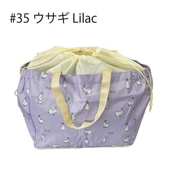 日本Chepeli 輕薄收納型束口保冷袋 | 外送 大容量 保溫袋 折疊購物袋