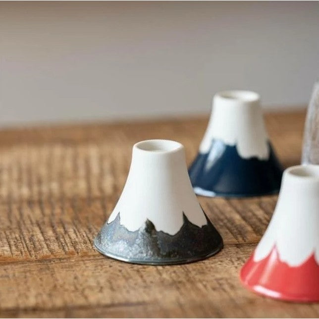 日本製 美濃燒 三色富士山清酒杯 | 日式酒具 清酒杯 小酒杯 品茗杯