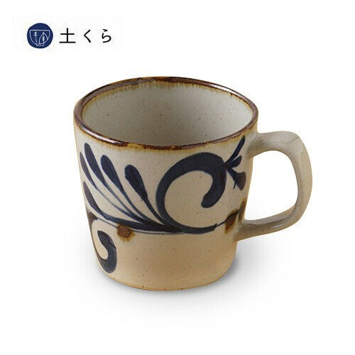 日本製 波佐見燒 藍染窯馬克杯 | 圓點 花紋 陶瓷杯 對杯 茶杯