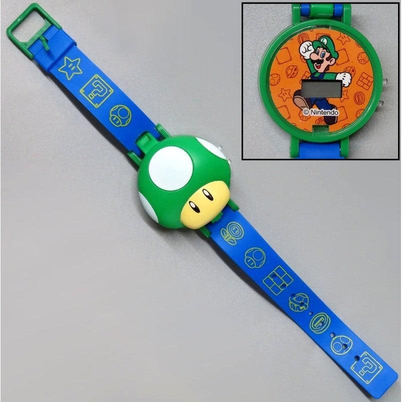 日本 T-ARTS 超級瑪利歐道具造型電子錶 扭蛋 電子錶 手錶 可換電池