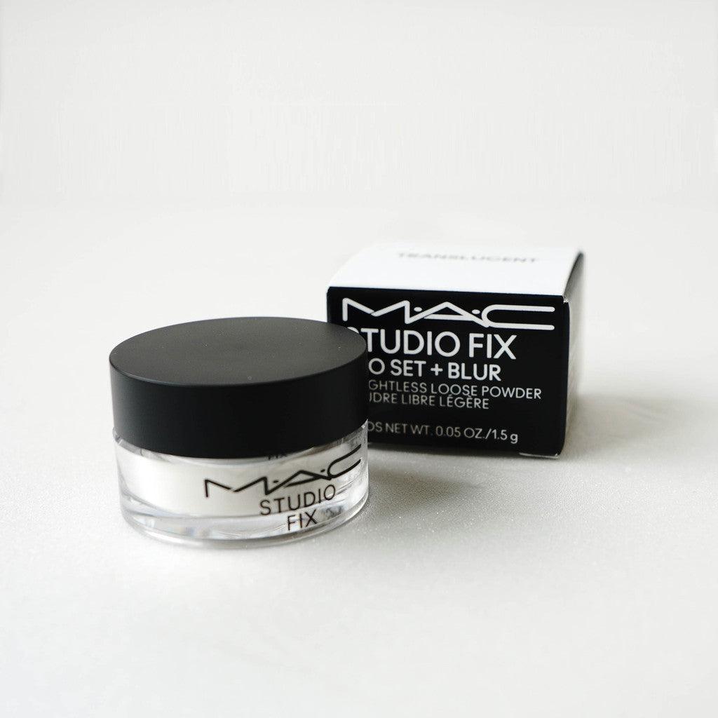 MAC 超持妝輕透濾鏡蜜粉 透明色 1.5g|專櫃小樣 定妝蜜粉 控油蜜粉 吸油蜜粉