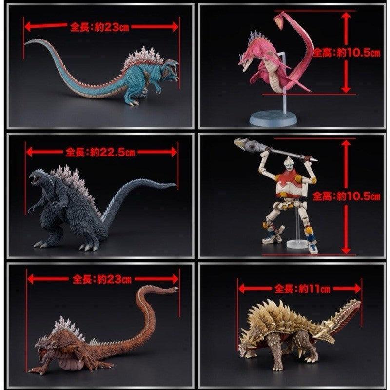 激造系列 哥吉拉奇異點 公仔 模型 盒玩 六入一組 - 富士通販