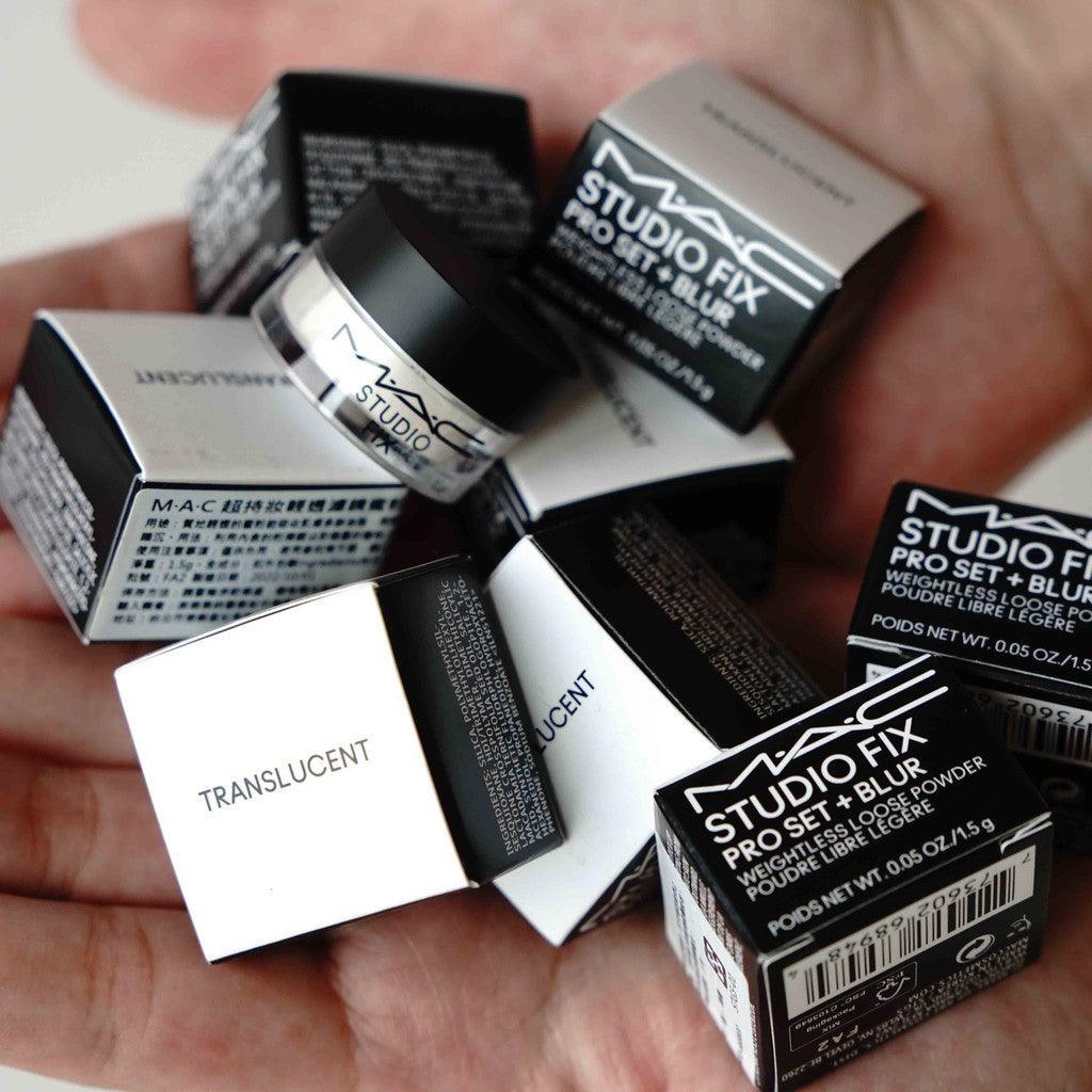 MAC 超持妝輕透濾鏡蜜粉 透明色 1.5g|專櫃小樣 定妝蜜粉 控油蜜粉 吸油蜜粉