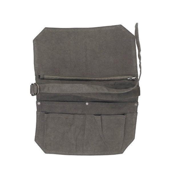 日本 DULTON 2WAY 半身上蠟帆布 工作腰帶 單肩包|工具腰包 工作腰帶 腰帶包 工具包