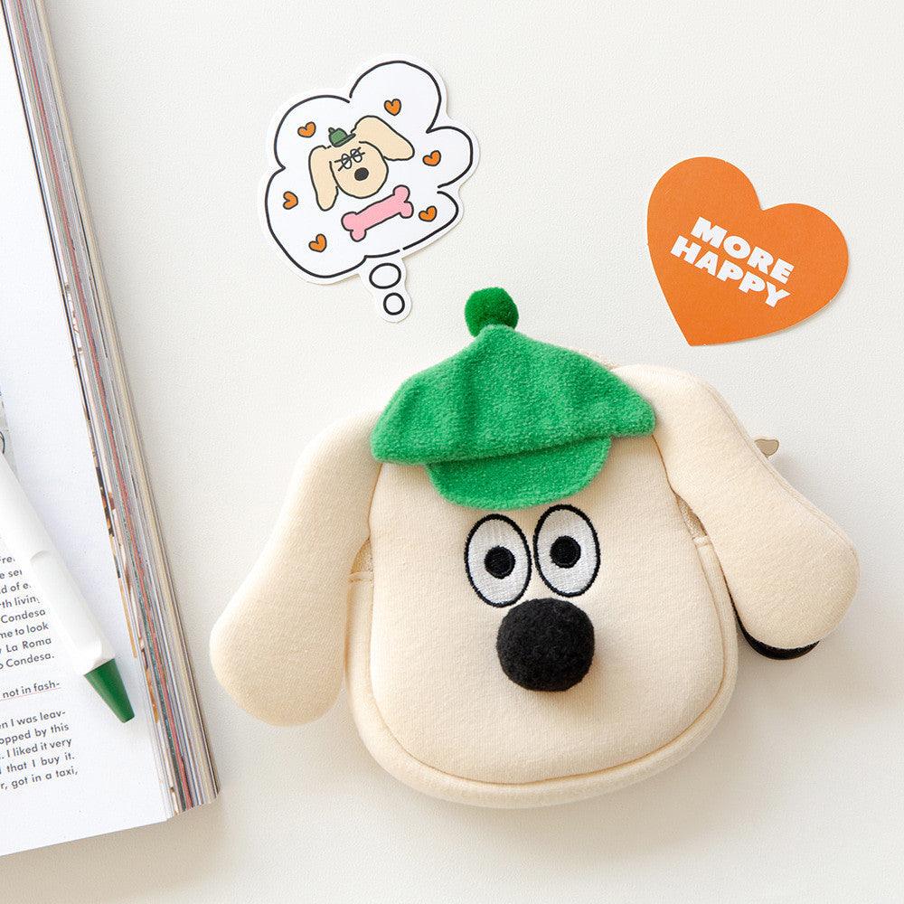 韓國 Romane MonagustA 狗狗查理 收納包 零錢包 小物包