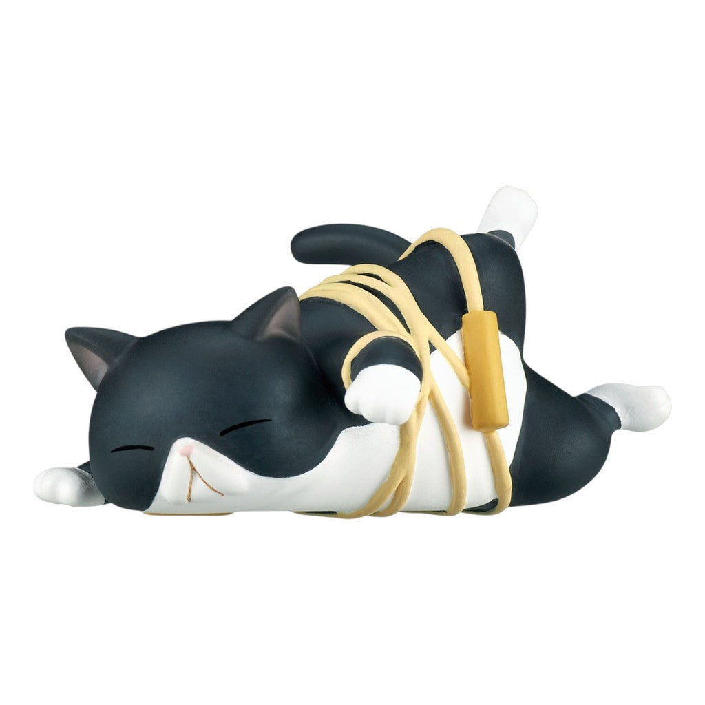 日本 T-ARTS 跳繩貓公仔P2 扭蛋 公仔 貓咪公仔 貓咪模型 貓咪擺件 寵物公仔