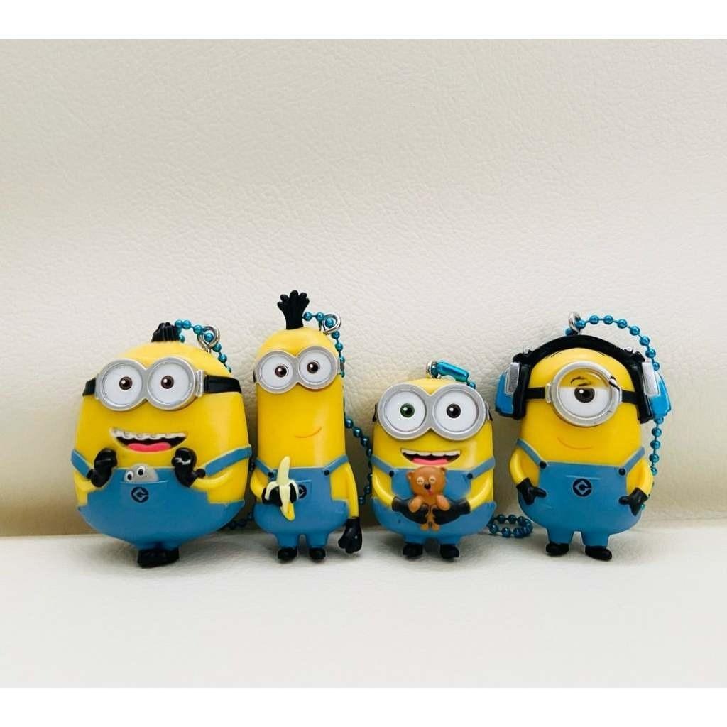日本 T-ARTS 小小兵扁扁公仔吊飾 扭蛋 轉蛋 掛飾 鑰匙圈
