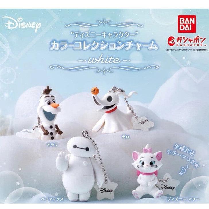 日本 Bandai 迪士尼彩色吊飾white 扭蛋 轉蛋 吊飾